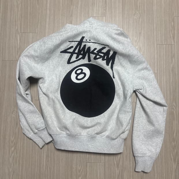 스투시 팔볼 후드 집업