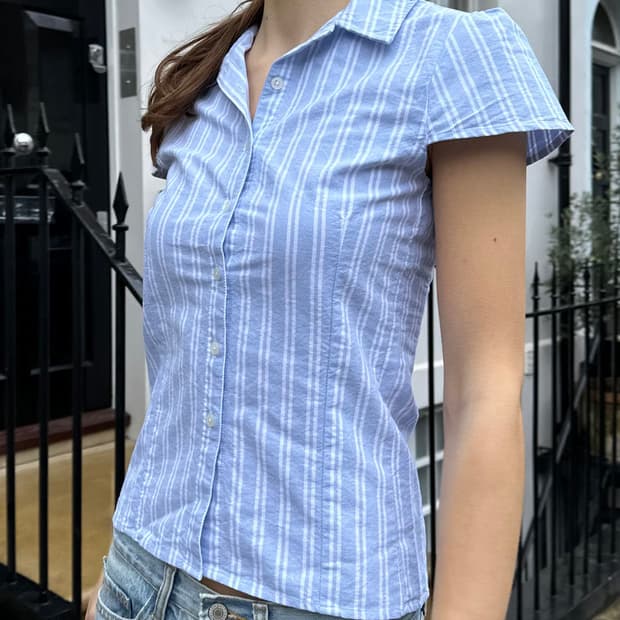 브랜디멜빌 스트라이프 셔츠 TOP