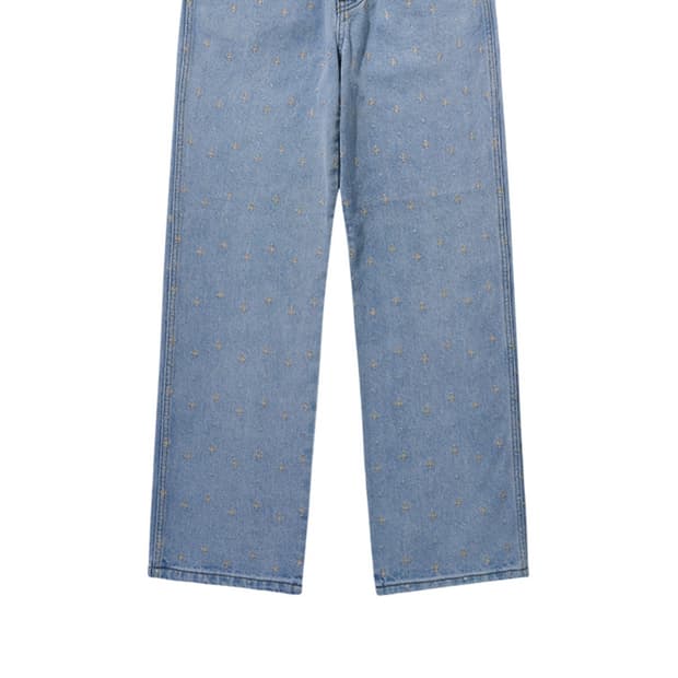 랭글러 자수 데님팬츠 27사이즈 