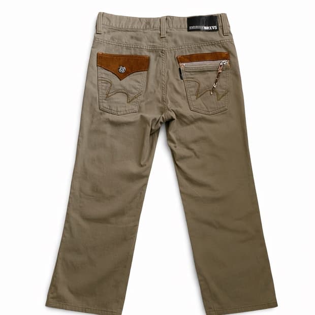 EDWIN XVS 빈티지 베이지 팬츠