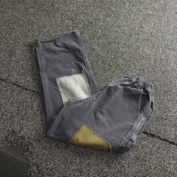 칼하트 패치 리메이크 디테일 워크 팬츠 5027