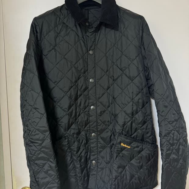 바버 리데스데일 퀼팅자켓 블랙 L