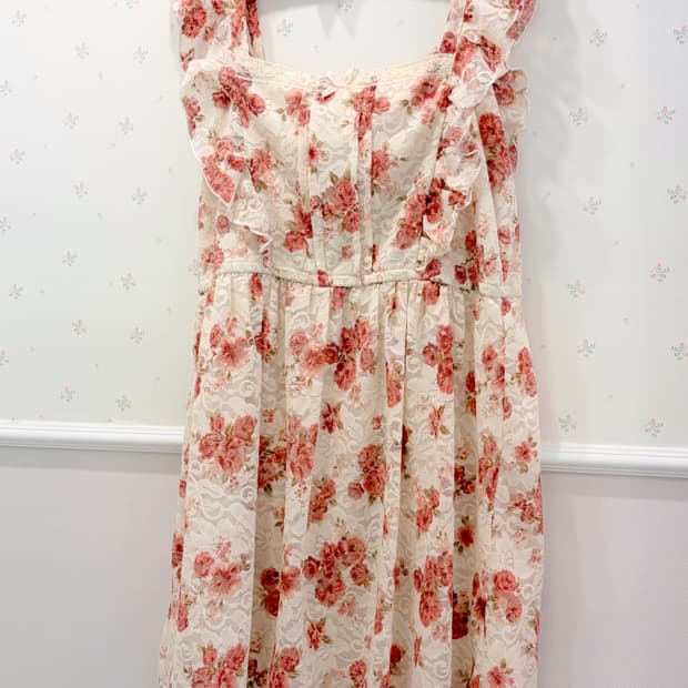 리즈리사 플로럴 원피스 히메갸루 빈티지