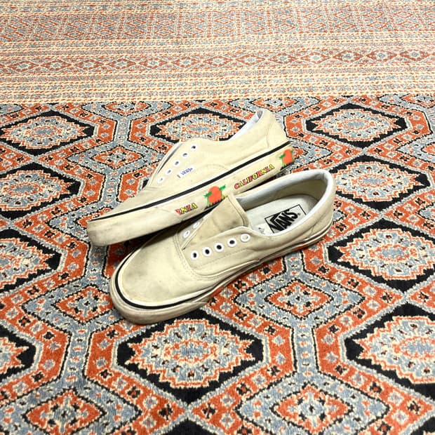 반스 캘리포니아 어센틱 아이보리 스니커즈 US8