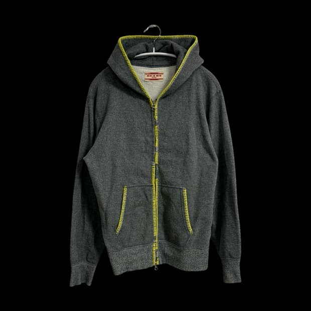 빔스 스티치 후드 집업