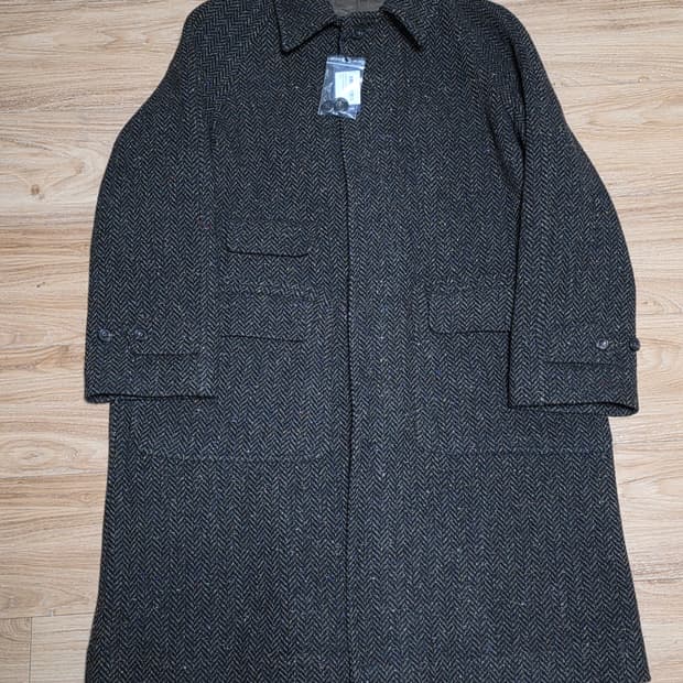 42size새제품 오늘만215만)25fw드레익스 브라운 헤링본 코트