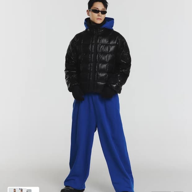 탱커 라이트 스탠넥 패딩 자켓