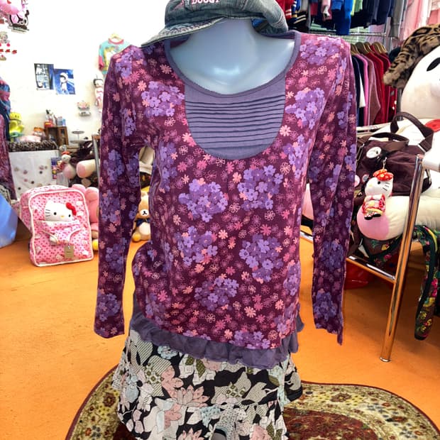 오리엔탈 퍼플 롱슬리브