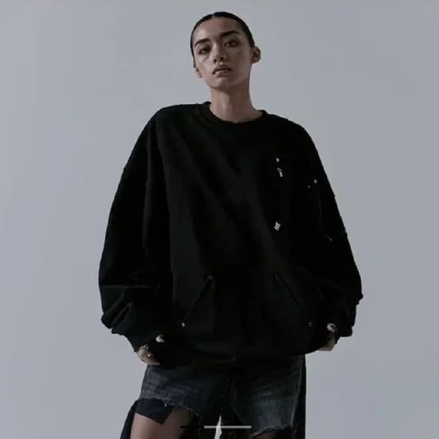 트리밍버드 멀티포켓 스웻셔츠 Multi Pocket 맨투맨