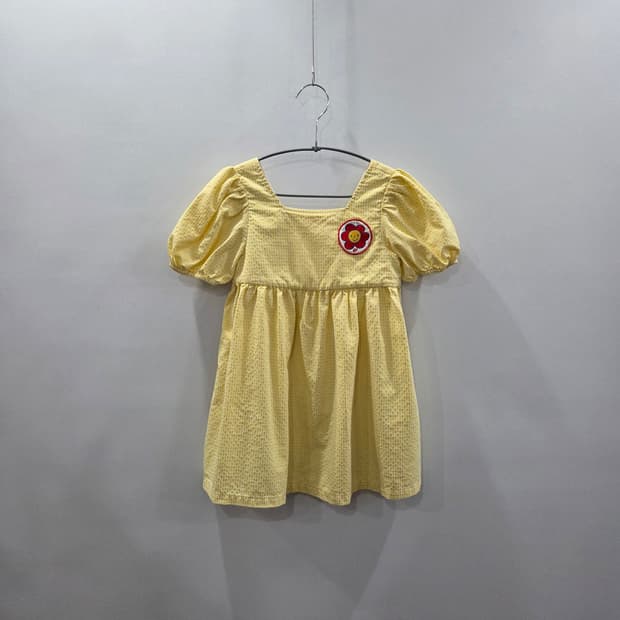 베베드피노 키즈 깅엄체크 원피스 110 