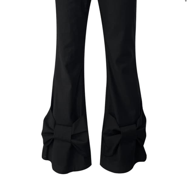 체메씨 보우 부츠컷 팬츠 2사이즈