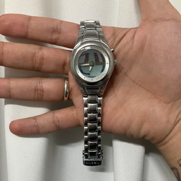 파슬 빅틱(big tic) 레인보우 시계