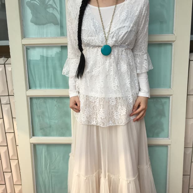 lace see through blouse