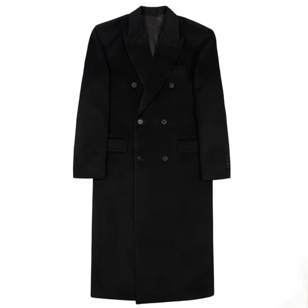 데꼬로소 [Handmade] 테일러드 롱더블코트 XL