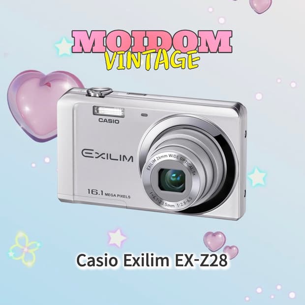 작례⭕️ 카시오 Z28 실버 Casio 디카 디지털카메라