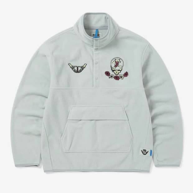 디스이즈네버댓 그레이트풀데드 플리스 풀오버 L