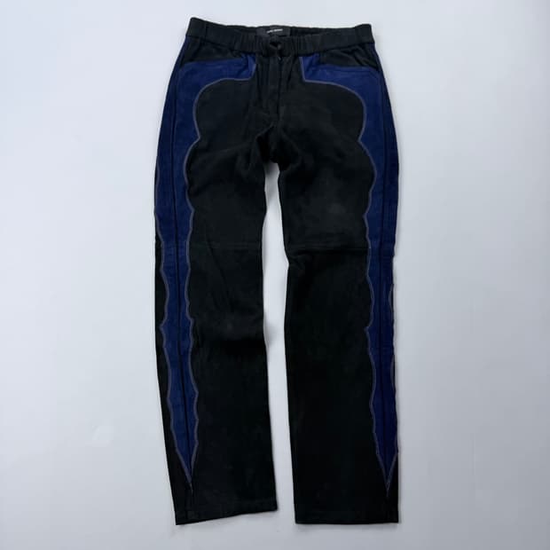 이자벨마랑 양가죽 스웨이드 팬츠