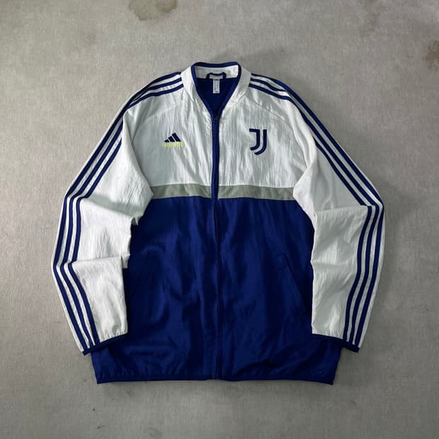 100 아디다스 유벤투스 우븐 나일론 자켓  
