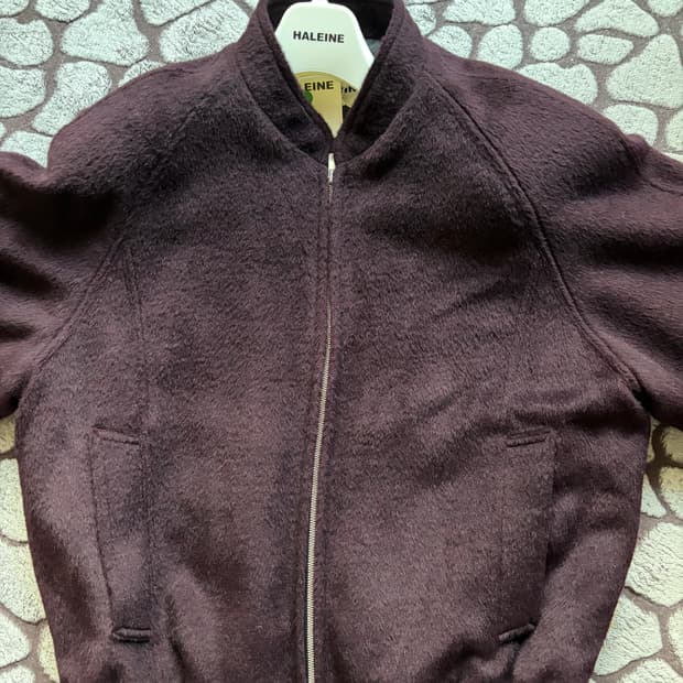 [2] 알렌느 샘플 알파카 자켓