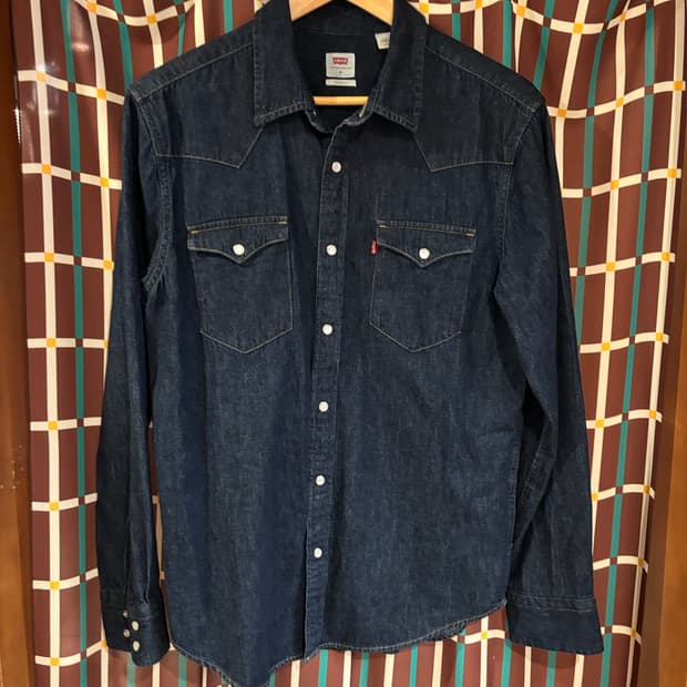 리바이스 데님 웨스턴 셔츠 남방