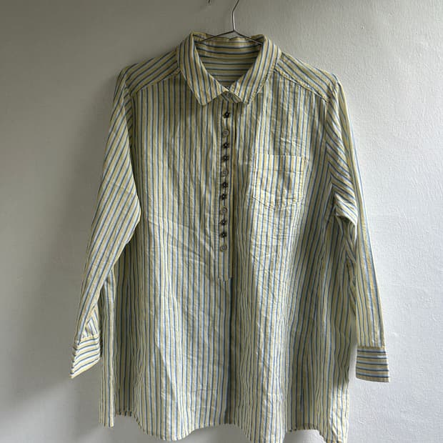 별단추 레몬셔츠 