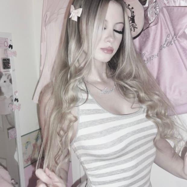 엔젤넘버555 angelwing halter top (light grey