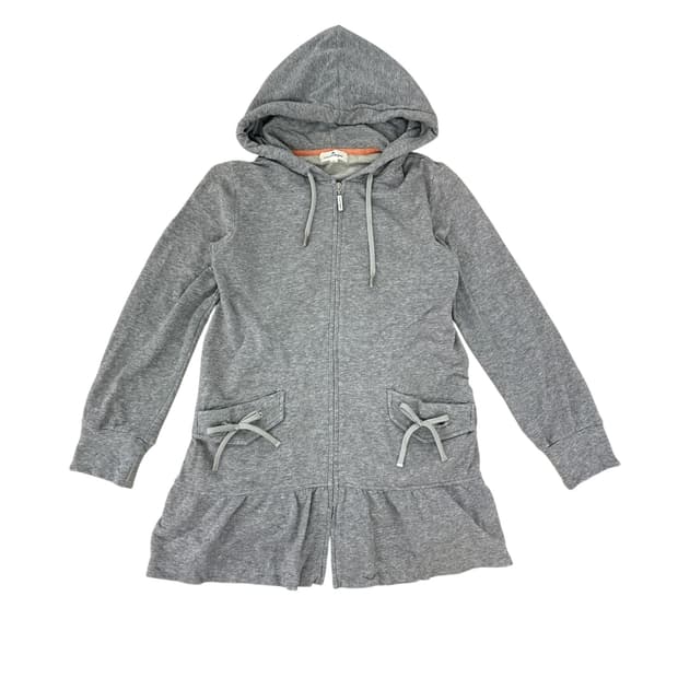 Courreges hoodied zip up