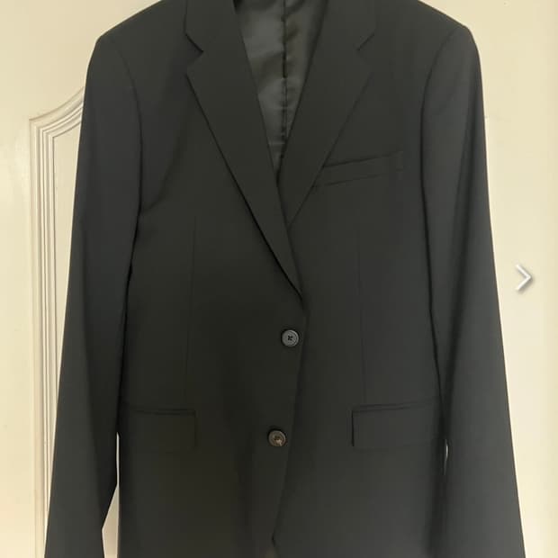 (교환)띠어리 뉴테일러 블랙 자켓 수트셋업정장 40->42
