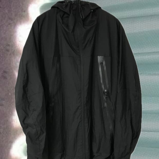 나이키 바람막이 블랙 L