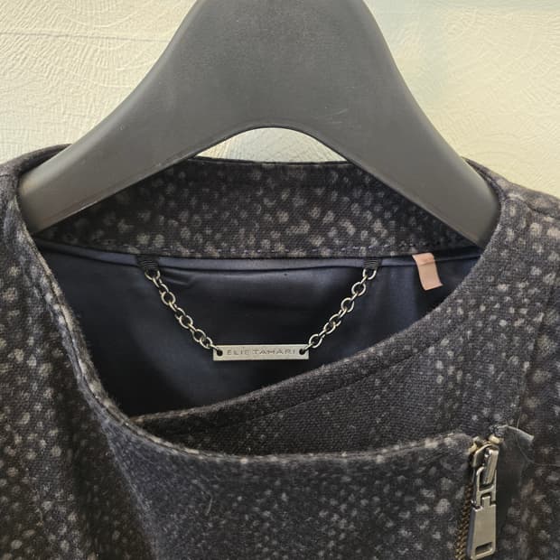 엘리타하리 라이더스타일 크롭자켓