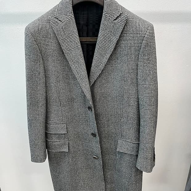 95) 닥스 피크트 캐시미어 코트 