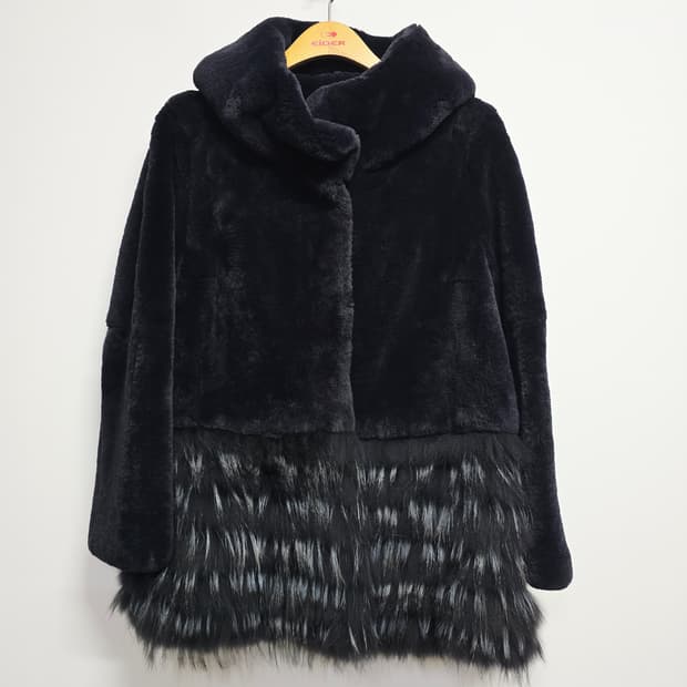 손정완 렉스라쿤 퍼 코트66