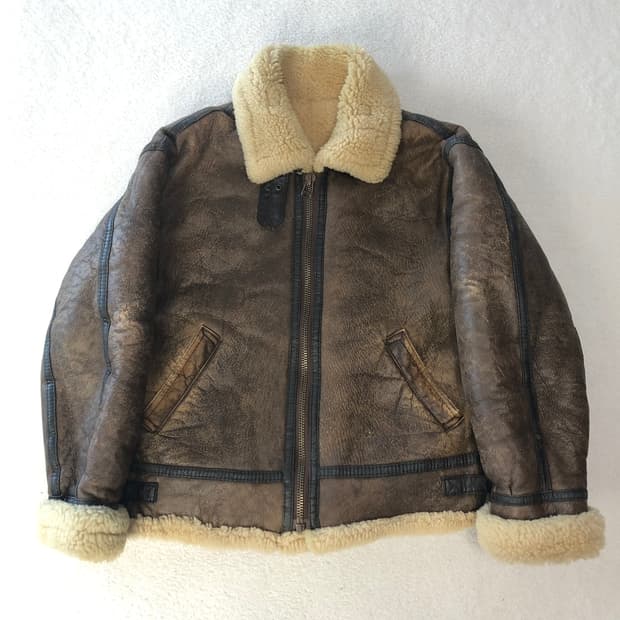 빈티지 B-3 무스탕