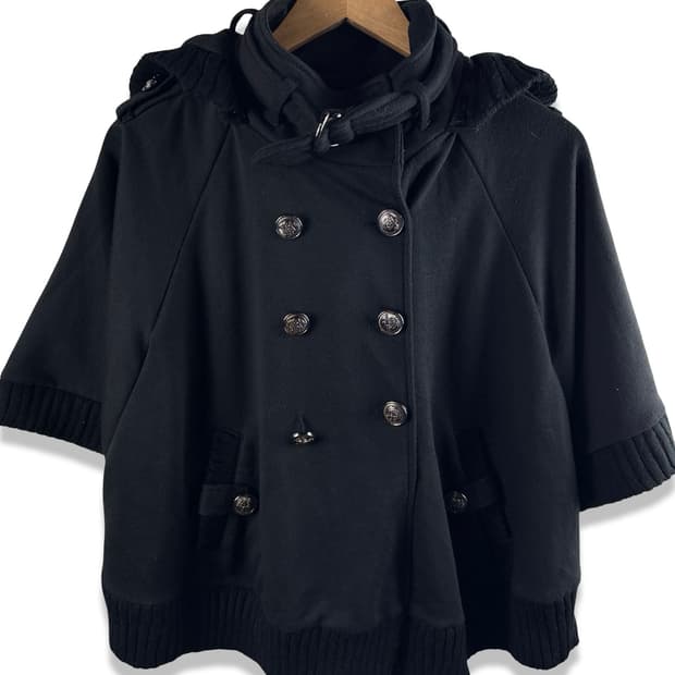 JPN y2k opium 헤이세이 펑크 아카이브 케이프 망토 2356