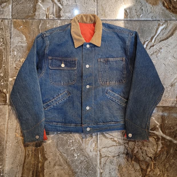 폴로 컨트리 리버시블 데님자켓 (남녀공용)