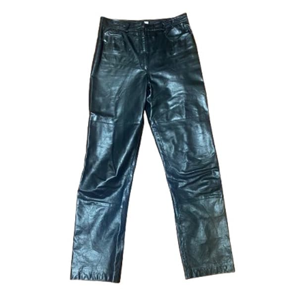 HOMEO LIVE 가죽 바지