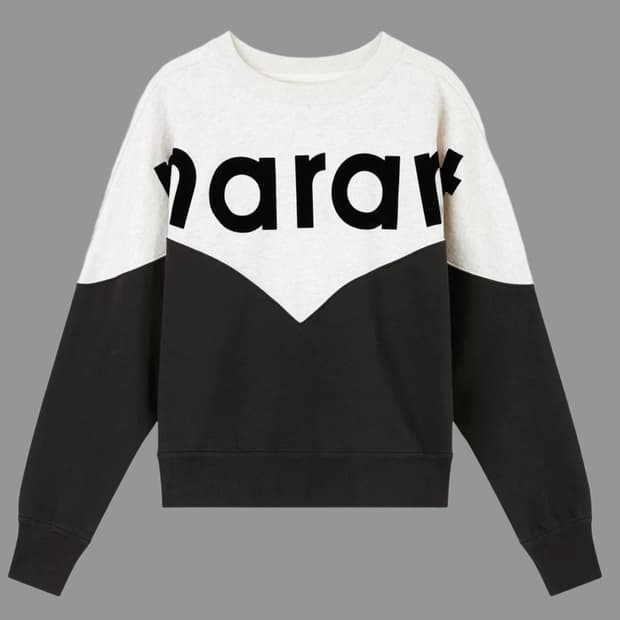 이자벨마랑 휴스턴 투톤 스웨트셔츠