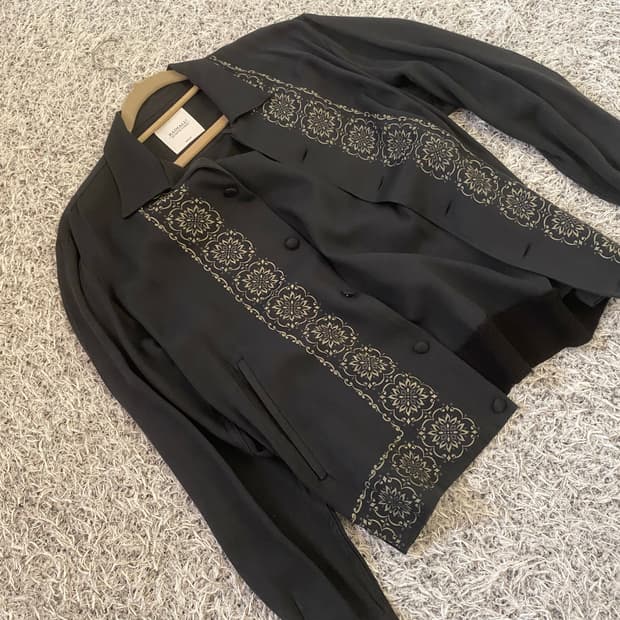 Radiall rayon Mandala pattern jacket