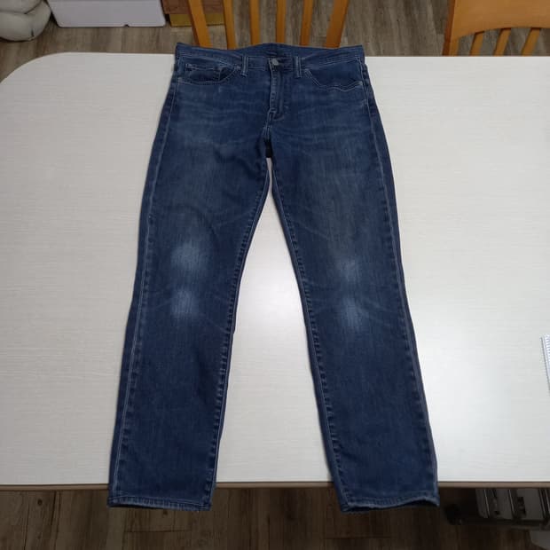 32 리바이스511 워싱 스판 슬림일자진 블랙 32-451