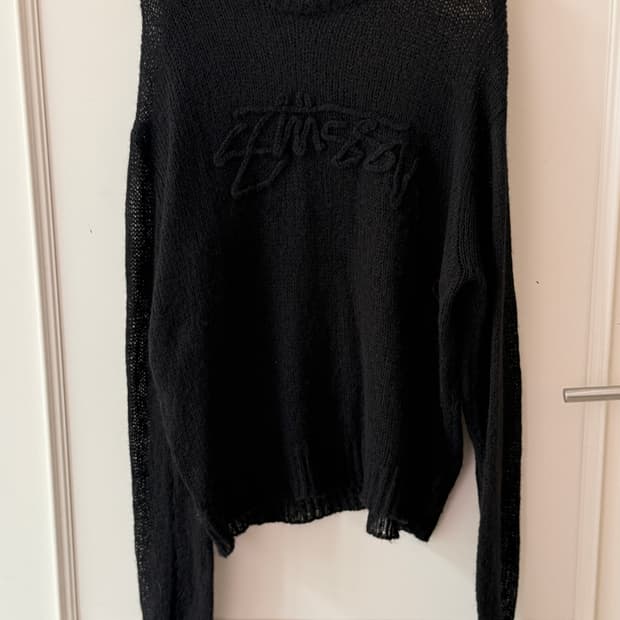 스투시(Stussy) 루즈 니트 로고 스웨터