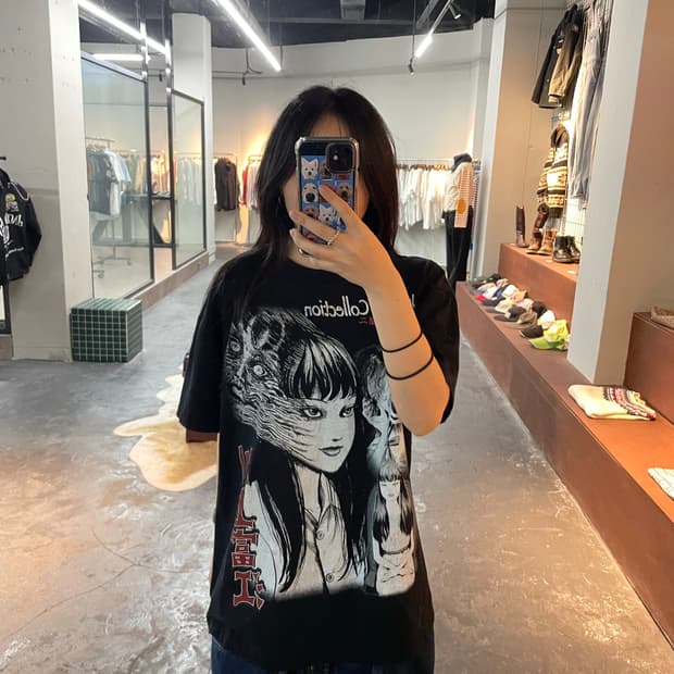 빈티지 이토준지 토미에 반팔 H6