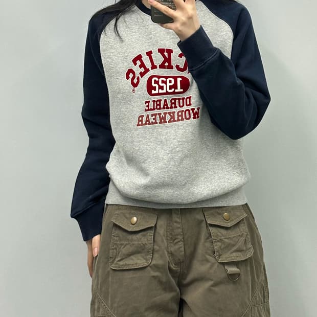 디키즈 y2k 와투케 나그랑 맨투맨