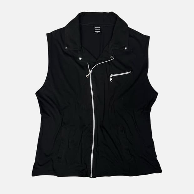 sleeveless rider sweat vest