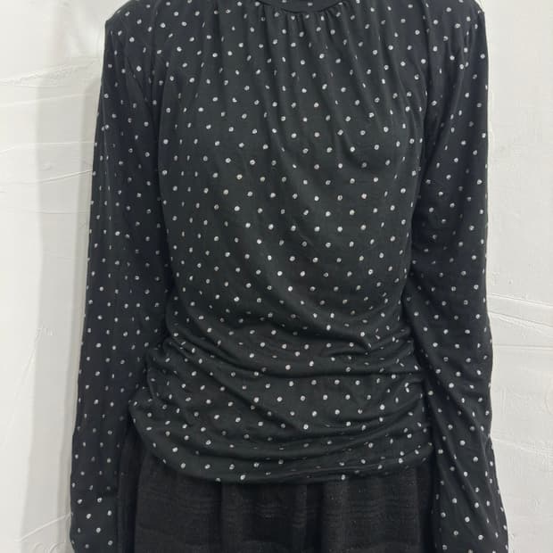 silver dot longsleeve
