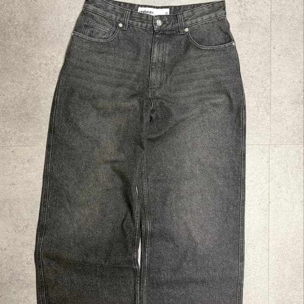 Uniforum Wide Leg denim black