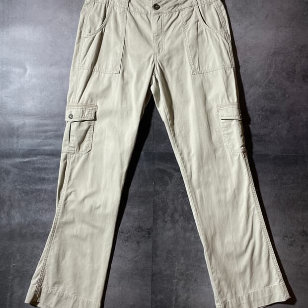 CARHARTT 칼하트 빈티지 베이지 카고 부츠컷 팬츠