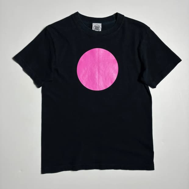 Selected 00's JAPAN 써클 프린팅 반팔 티셔츠 R3199