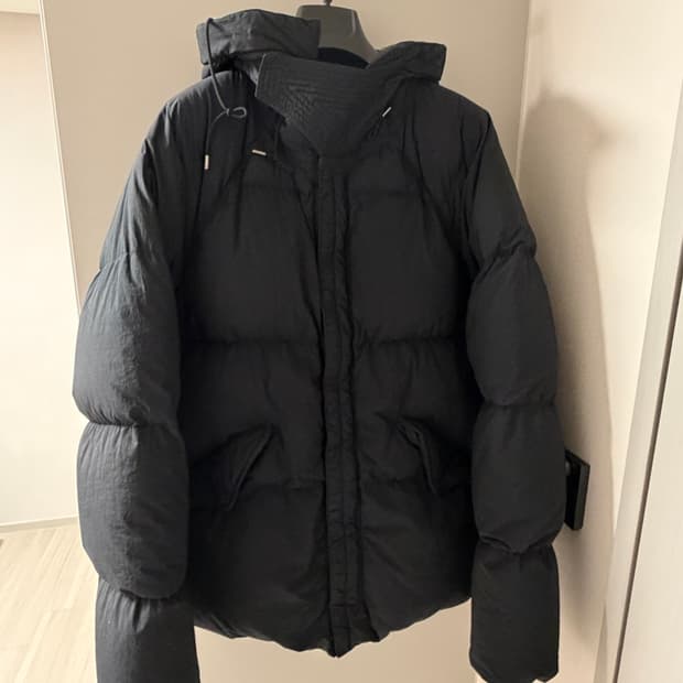 텐씨 아틱 다운 파카 패딩 블랙 52사이즈