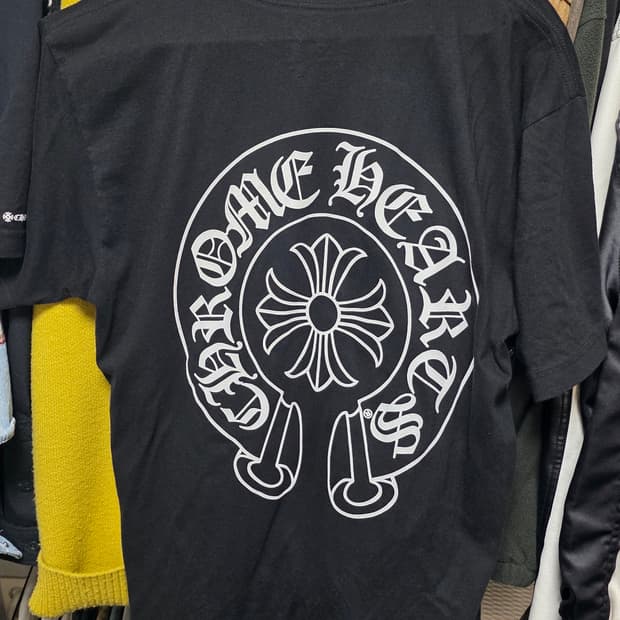 크롬하츠 홀스슈 반팔티 L