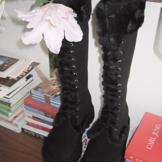 루루서울) 윈터 엔젤 퍼 부츠